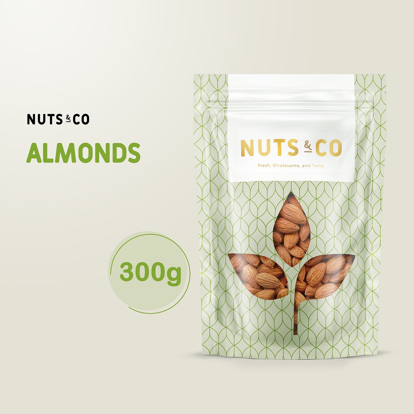 Nuts & Co Raw Almond / Kacang Badam / 生杏仁