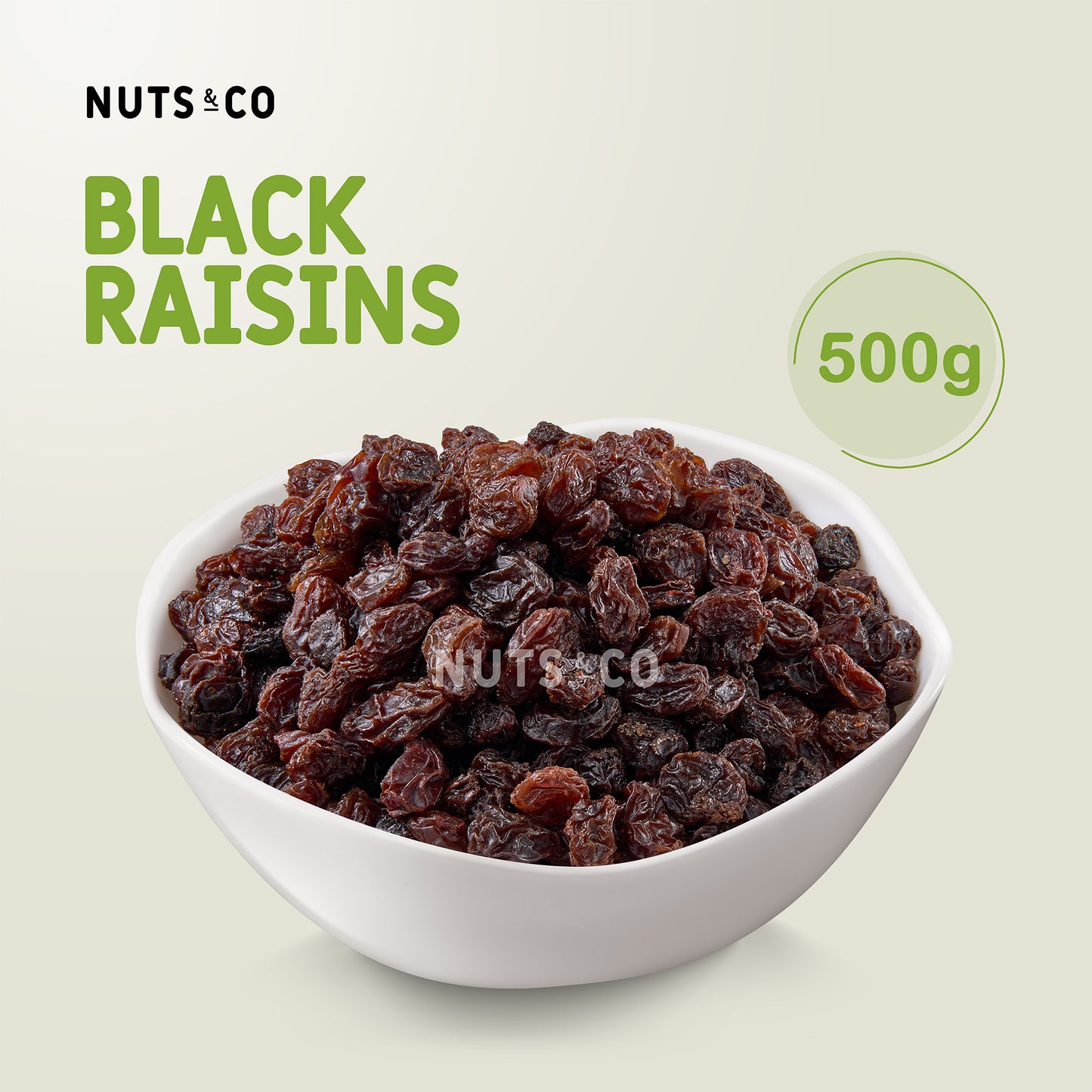 Nuts & Co Premium USA Black Raisin / Kismis Hitam / 黑葡萄干