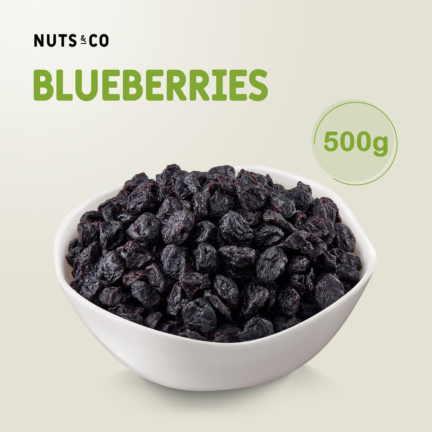 Nuts & Co Dried Blueberries / Blueberi Kering / 蓝莓干