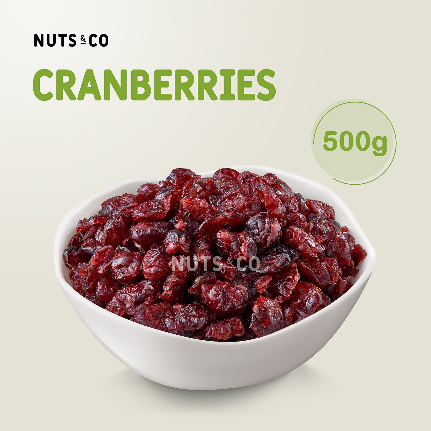 Nuts & Co Premium USA Dried Cranberries / Kranberi Kering / 蔓越莓干
