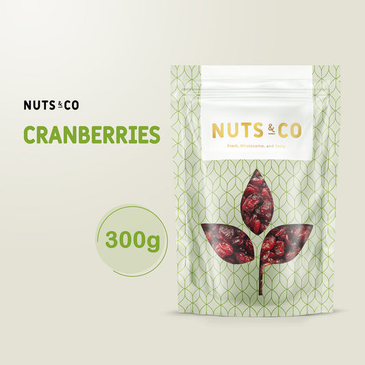 Nuts & Co Premium USA Dried Cranberries / Kranberi Kering / 蔓越莓干