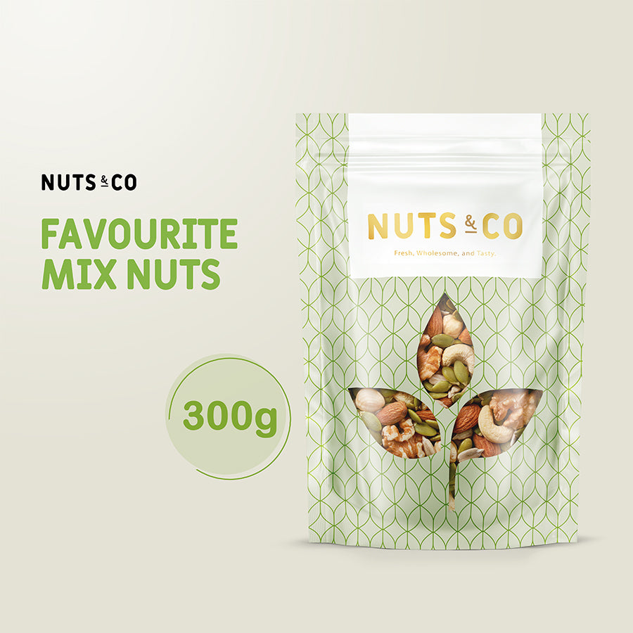 Nuts & Co Favourite Raw Mix Nuts (Freshly Mix in Malaysia) / Kacang Campuran Kegemaran / 人气混合坚果