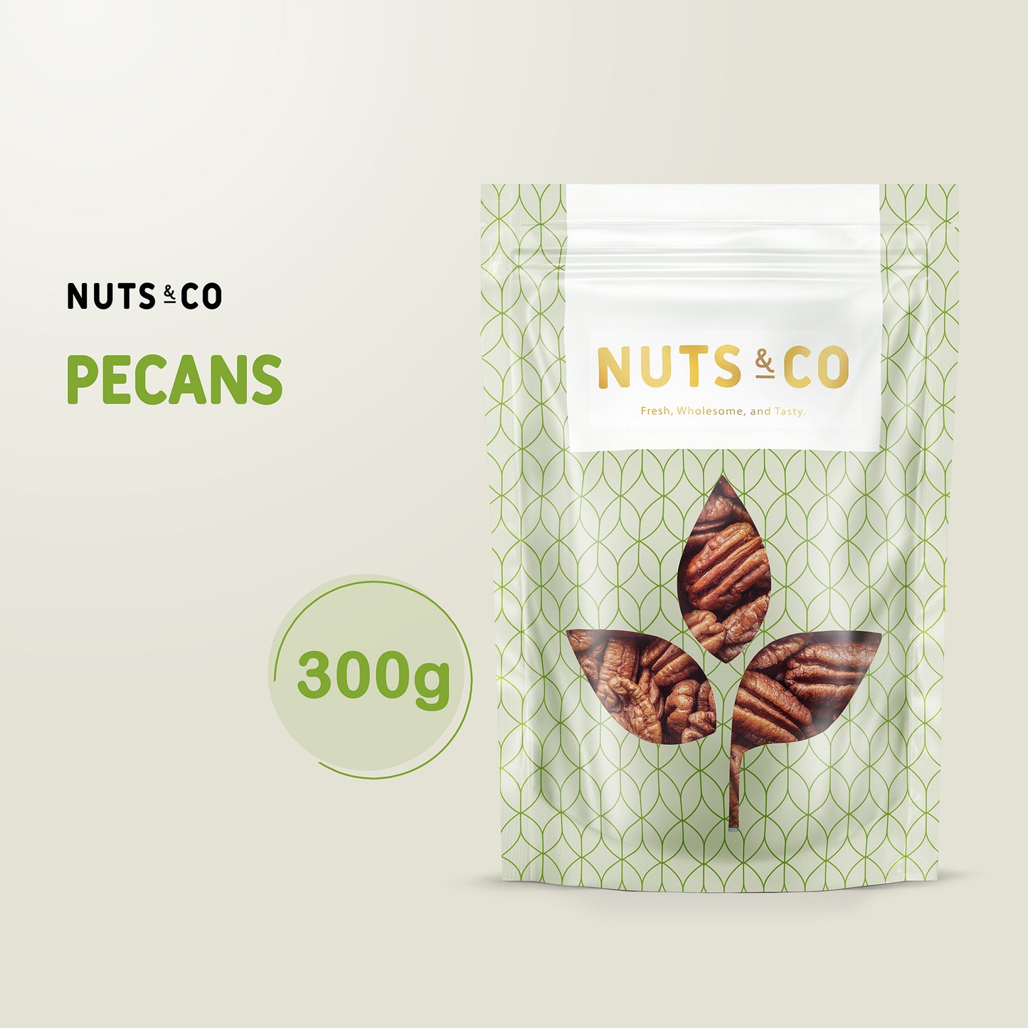 Nuts & Co Raw Pecan / Kacang Pecan / 碧根果