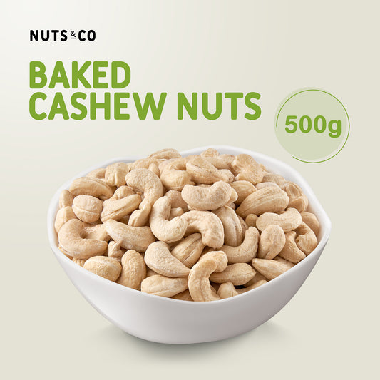 Nuts & Co Vietnam Baked Cashew Nut (Unsalted) / Kacang Gajus Bakar / 烘腰果