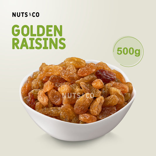 Nuts & Co USA California Golden Raisins / Kismis Emas / 特大黄金葡萄干