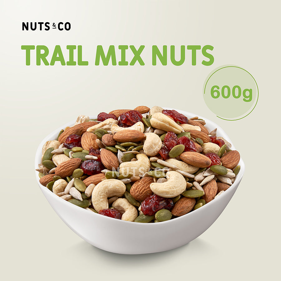 Nuts & Co Trail Raw Mix Nuts (Freshly Mix in Malaysia) / Kacang Campuran Mentah Trail / 混合坚果果干Ready to Eat