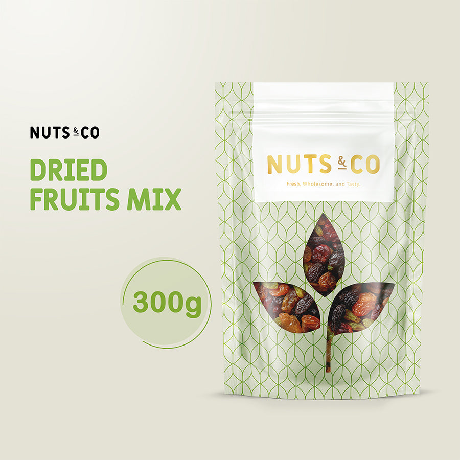 Nuts & Co Dried Fruit Mix (Freshly Mix in Malaysia) / Campuran Buah-buahan Kering 混合干果