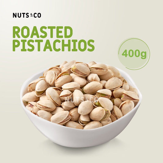Nuts & Co Roasted Pistachio Nut Unbleached (Lightly salted) / Kacang Cerdik Panggang / 烤开心果