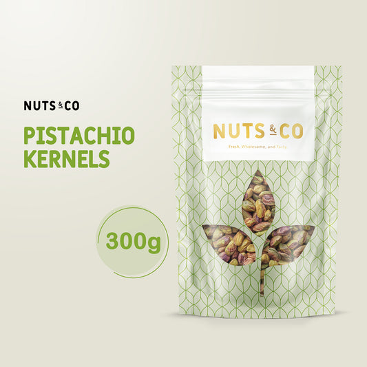 Nuts & Co USA Baked Pistachio Kernels (Unsalted) / Kacang Cerdik / 开心果