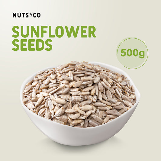Nuts & Co Baked Sunflower Seed (Unsalted) / Kuaci Bunga Matahari / 葵花籽